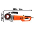 Miniatyrbild 6 av 6: 2300W 22 RPM handhållen elektrisk rörgängare med 6 stansar, lätt att använda