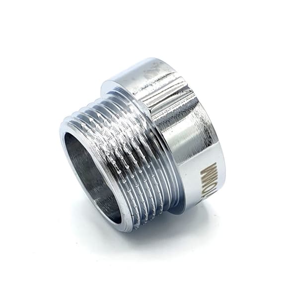 Forlænger i forkromet messing 3/4"" 10 mm