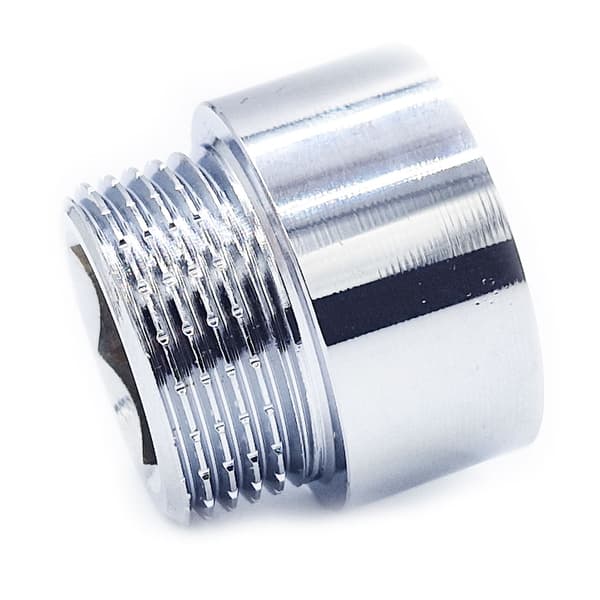 Kromattu messinkijatko 3/4"" 15 mm