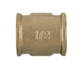 Miniatyrbillede 1 af 2: Messingmuffe 1/2"" GW/GW