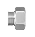 Miniatyrbillede 1 af 3: Forkromet messing reduktionskobling 1/2"x3/8"" GW/MZ