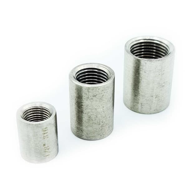 Muffeforbindelse 3/8” GW, rustfrit stål