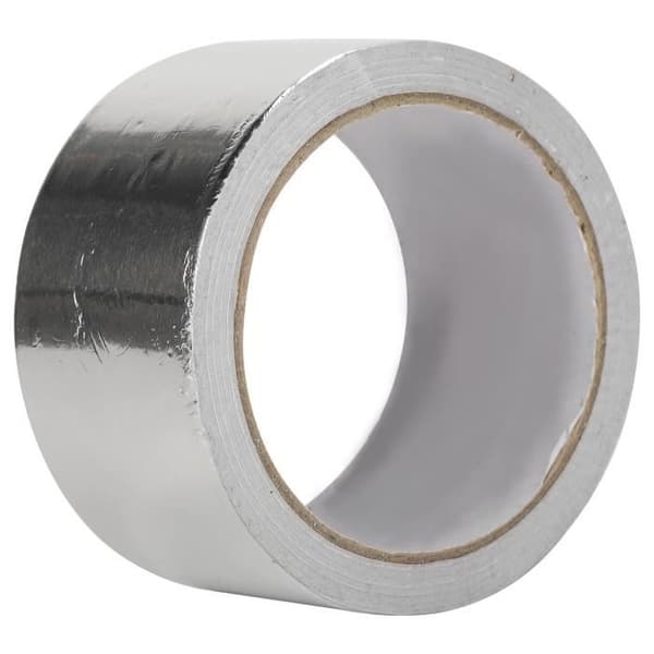 HURRISE Värmebeständig vattentät aluminiumfolietejp - Vit - Silver