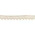 Miniatyrbild 2 av 2: Beige bomullsdentelleband 3m