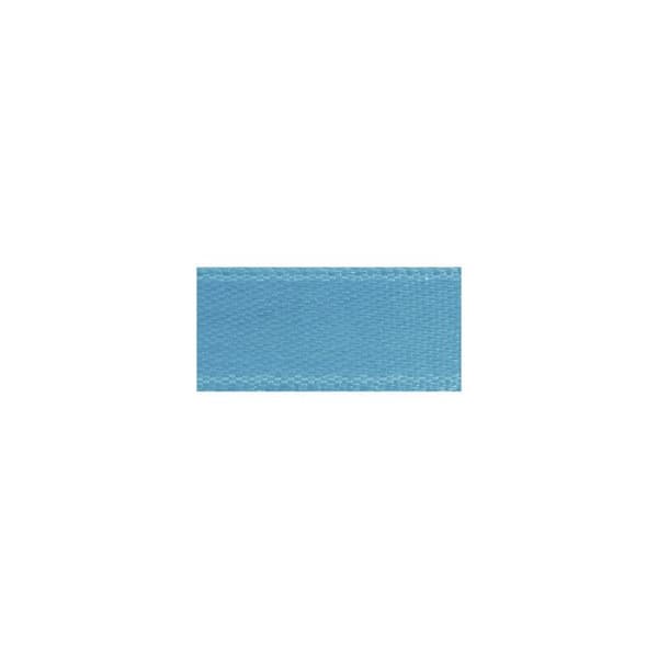 Satinband - RAYHER - Turkos - 3 mm - 10 m - Huvudfärg: Blå