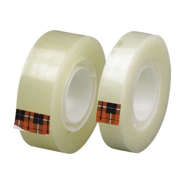 Scotch kontorstejp 19 mm x 33 m klar (pack med 8)