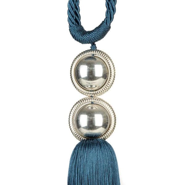 NAOMI DECORATIVE ROPE 76 X 38 CM TUMMIEN SININEN