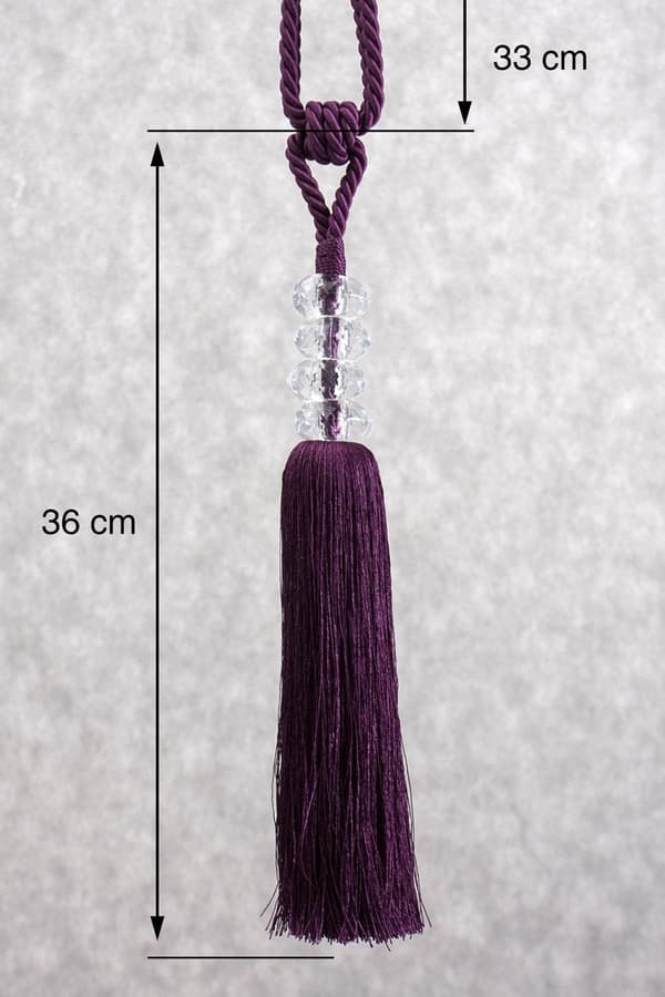 DEKORATIV 253 69 CM LILLA