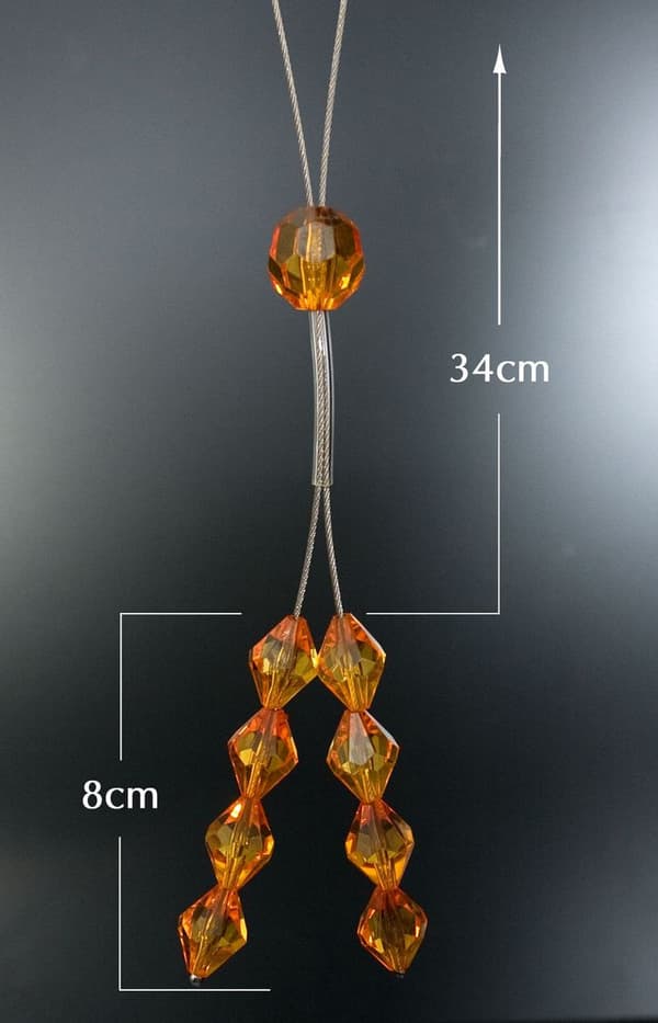 DEKORATIV PINDE 12 ORANGE