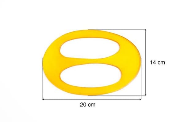 DEKORATIV PINDE 1233 GUL