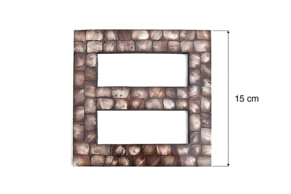 DEKORATIV PINDE 832-1 BRUN