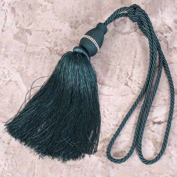 ANITA DEKORATIV REB 75 CM MØRK TURKIS
