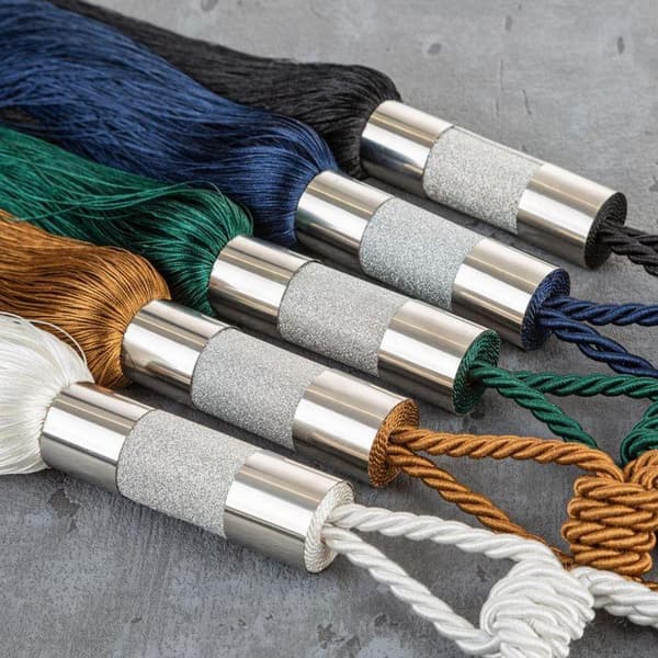 MONA DECORATIVE ROPE 76 X 38 CM MUSTA