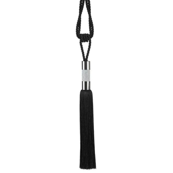 MONA DECORATIVE ROPE 76 X 38 CM MUSTA