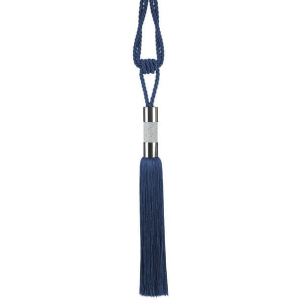 MONA DECORATIVE ROPE 76 X 38 CM NAVY BLUE