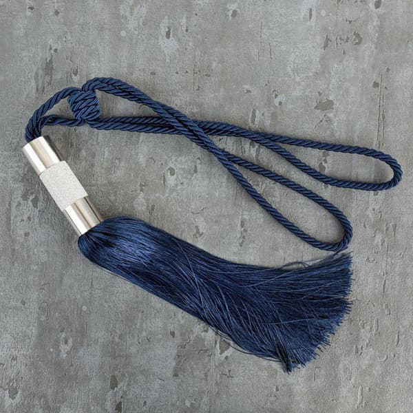 MONA DECORATIVE ROPE 76 X 38 CM NAVY BLUE