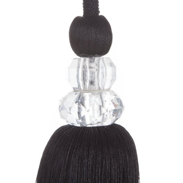KAREN DECORATIVE ROPE 68 CM MUSTA