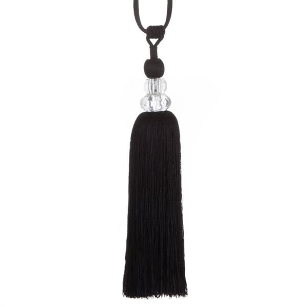 KAREN DECORATIVE ROPE 68 CM MUSTA