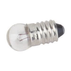 E10 glödlampor - ELECTRO DH - 100 st - 2,5 V - 0,3 A - 0,75 W