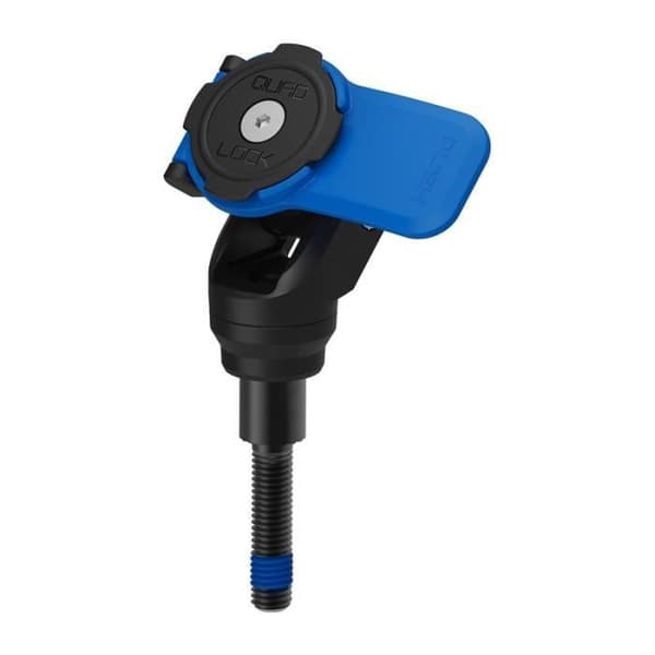 Stöd för motor med gängstång - QUAD LOCK - Svart - Justerbar till 135 grader - Elegant design - Säker montering