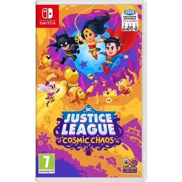 DC JUSTICE LEAGUE: KOSMISKT KAOS - TV-spel - Switch - Vuxen - Blandat