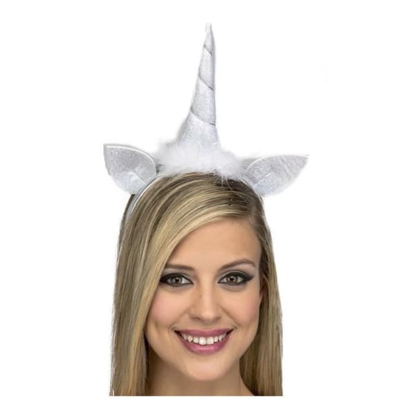 Diadem - Disfrazzes - Vitlänk - One size - Unisex - Barn