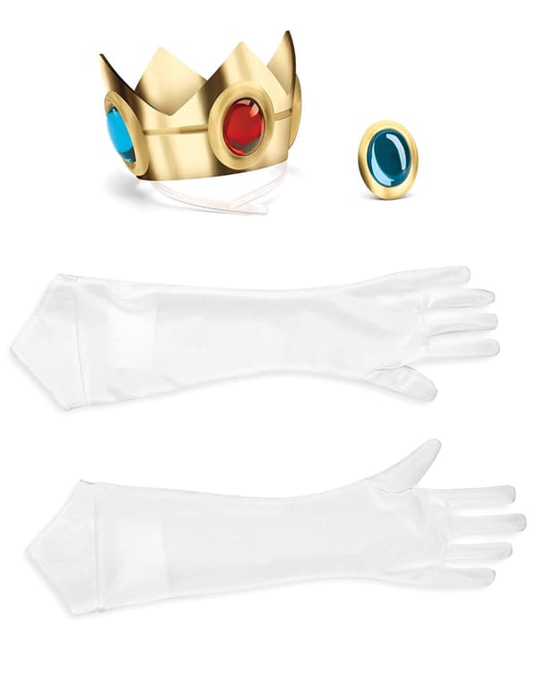 Voksen Princess Peach™ tilbehørssett.Size-One size