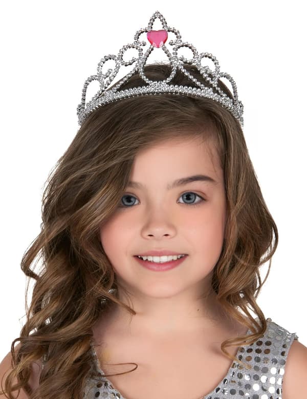 Voksen og barn hjerte prinsesse tiara.Size-One size