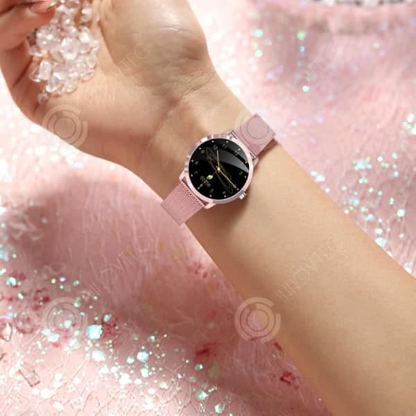 INN® Watch Dam Smart Watch Full Circle Full Touch Pulspedometer Blodtryckssömnövervakning
