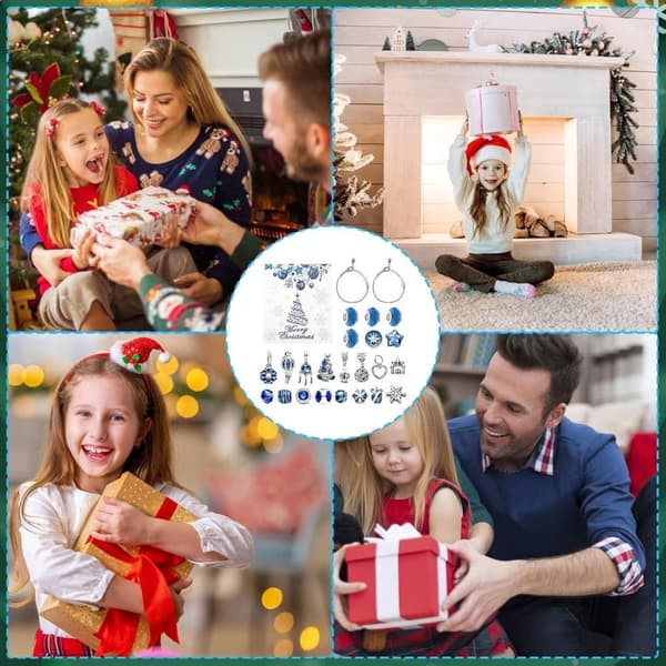 Julsmycken adventskalender