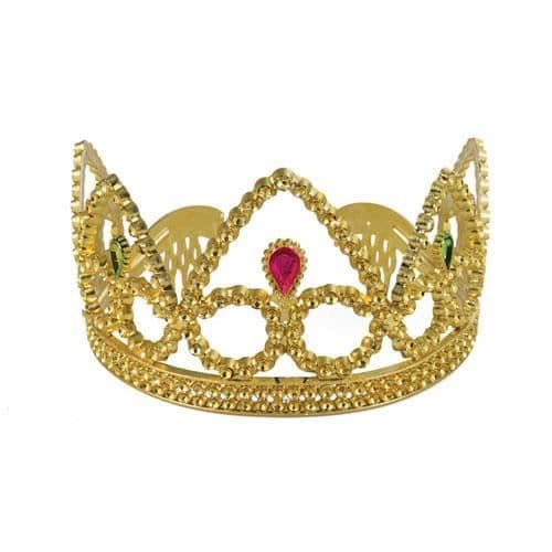 Stiff guld diadem