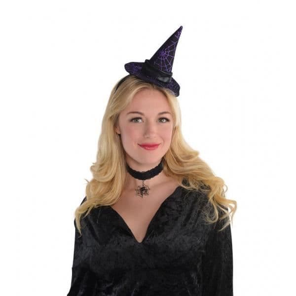 Amscan tiara Witch Hatladies polyester svart/lila en storlek