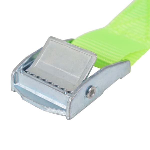 vidaXL Kuormaliinat 10 kpl 0,25 tonnia 5mx25mm Fluoresoiva vihreä
