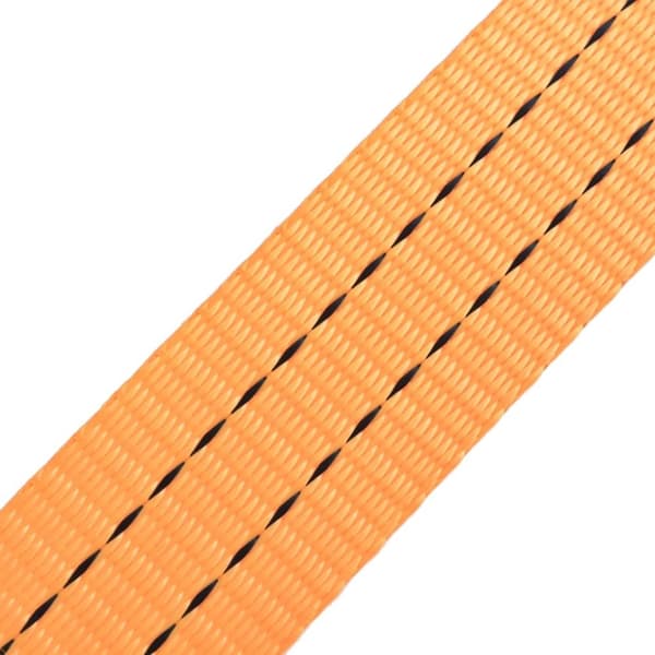 vidaXL Lastspännare med spärr 4 st 1 ton 6mx38mm orange