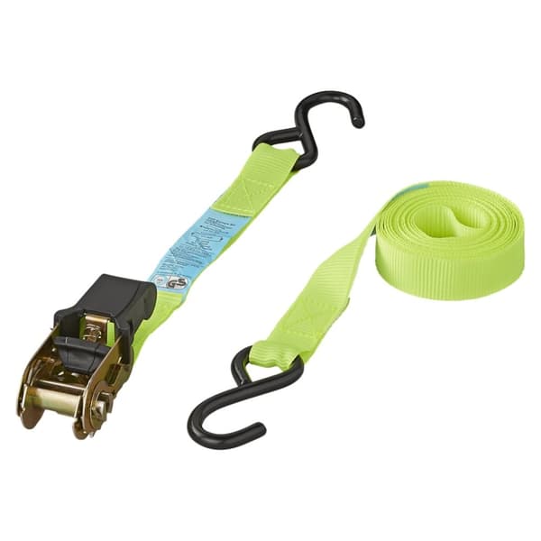 ProPlus Spännrem med Spärrhake + 2 Krokar, 4 st, 5 m 320205