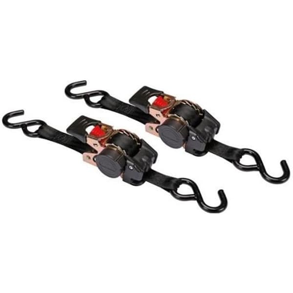 Set med 2 x surrningsrem, spärr - 300 kg - 3 m x 25 mm