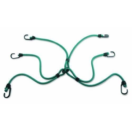 Master Lock Octopus Bungee 6 Arms Reverse Hook Grön 80 cm