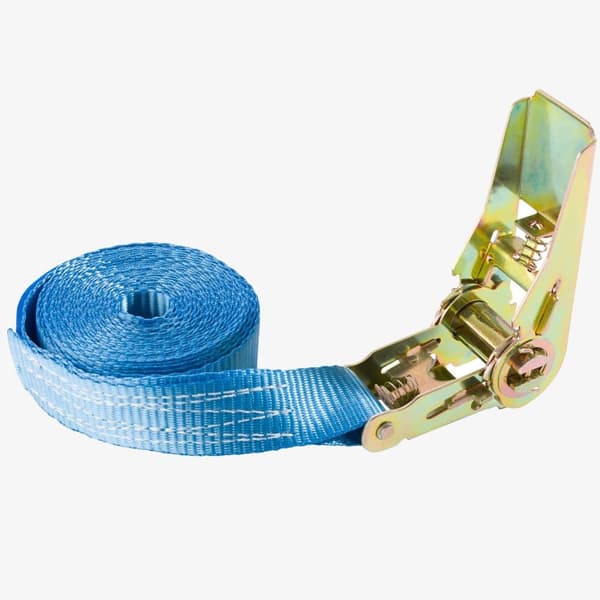 Spændestrop 4 m, 25 mm, i ét stykke, 0,8T, 4 stk.