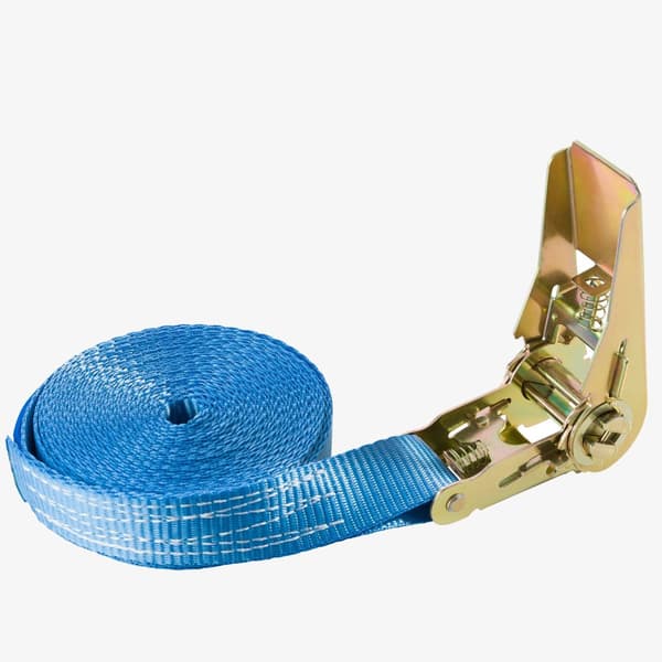 Spændestrop 6 m - 1 stk. - 25 mm - sæt med 4 stk.