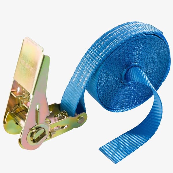Spændestrop 6 m, 25 mm, i ét stykke, 0,8 T, 10 stk.