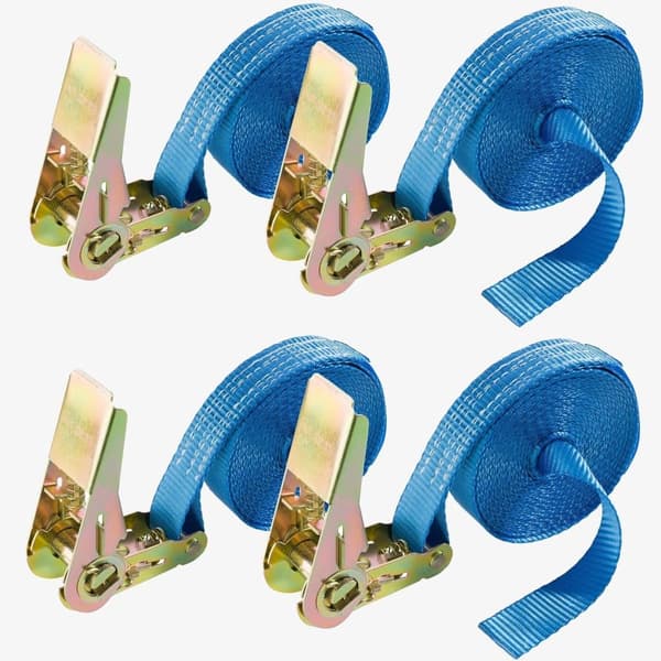 Spændestrop 6 m, 25 mm, i ét stykke, 0,8 T, 10 stk.