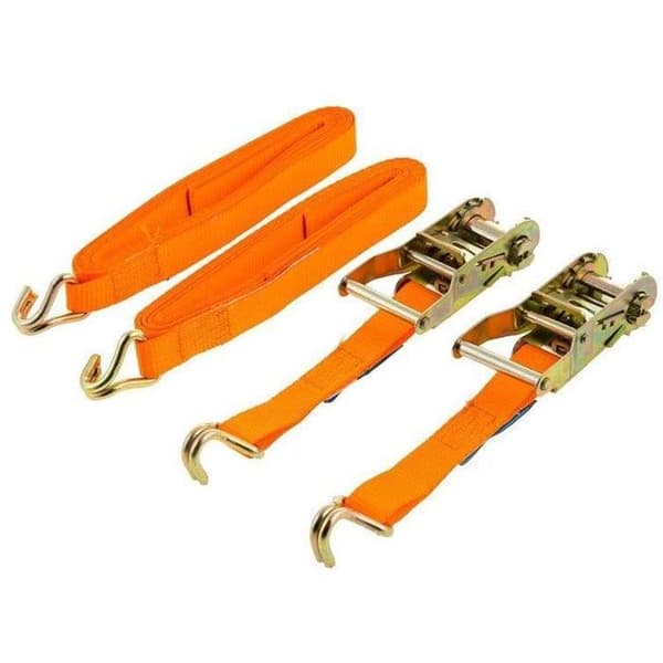Sangle - tendeur - set d'arrimer Tompar SANGLES D'ARRIMMER MED SPIROL XH-RB028 960 KG 5 M 2 STYCKEN
