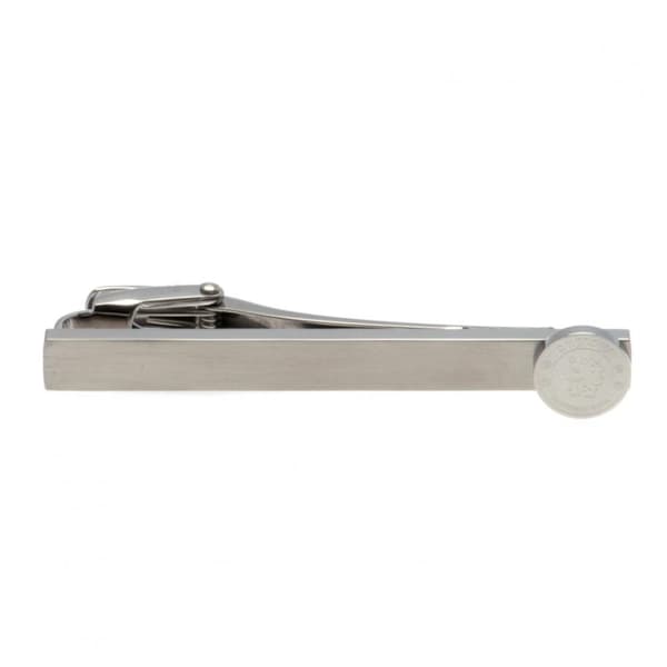 Chelsea FC Stainless Steel Tie Slide Silver One Size