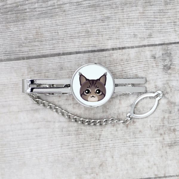 Maine Coon - tyylikäs metallinen avaimenperä lahjana Art-Dogilta
