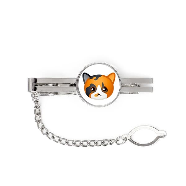 Caliko kat - elegant metal nøglering som gave fra Art-Dog