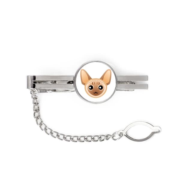 Devon Rex - elegant metal nøglering som gave fra Art-Dog