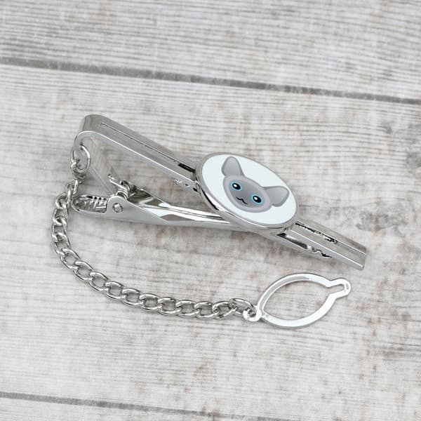 Peterbald - elegant metal nøglering som gave fra Art-Dog
