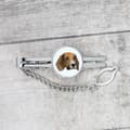 Miniatyrbillede 3 af 4: Beagle - et geometrisk klip med et foto og en inskription til Art-Dog-slipset