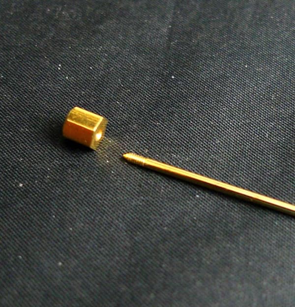 Slipspinne Guldpläterad