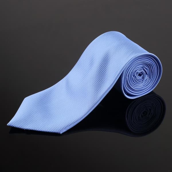 Kostym Accessoarer | Slips + Näsduk + Manschettknappar - Ljusblå